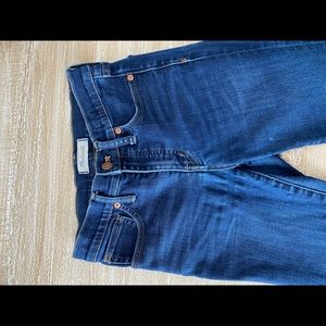 Madewell 9’ high rise skinny